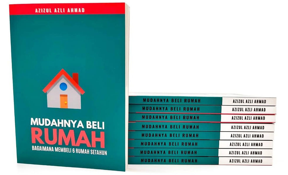 mudahnya beli rumah bagaimana membeli 6 rumah setahun, azizul azli ahmad, green book cover, how to buy house, property, real estate in malaysia, cheap, rental room