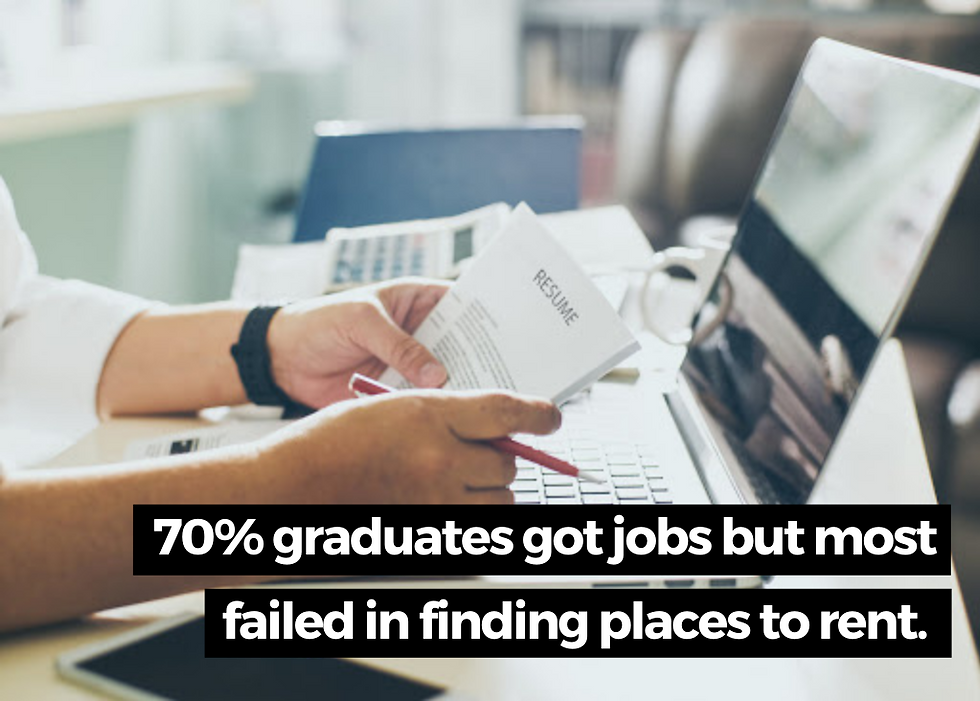 A man writing resume applying jobs in front of laptop