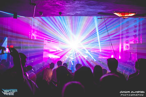The Schottenstein Center RGB Laser Light Show