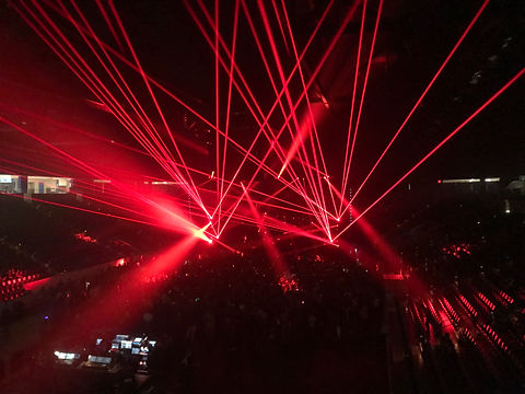 Wintrust Arena Concert Lasers Chicago, IL