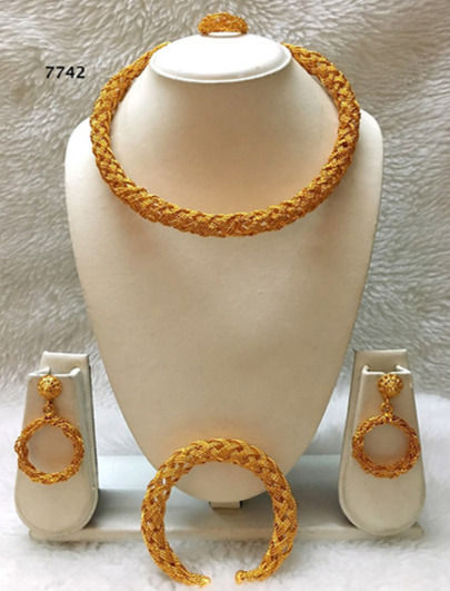 Thumbnail: African Traditional Bridal Jewelry Set
