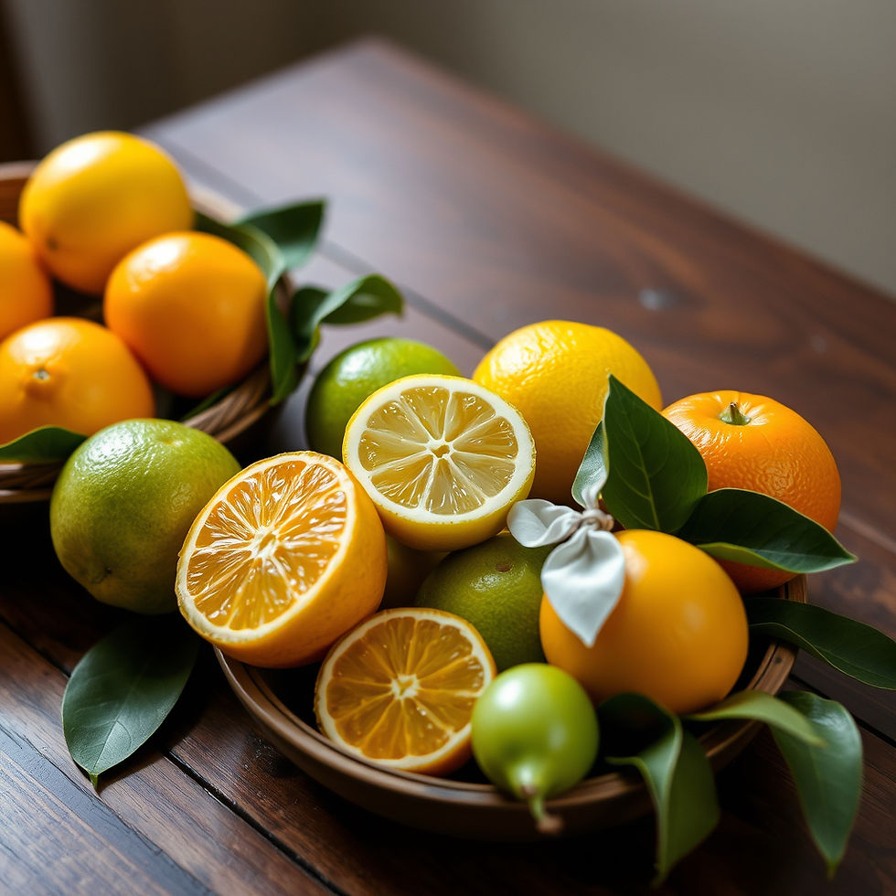 limones, naranjas y guayabas en una mesa de ecuador.jpg