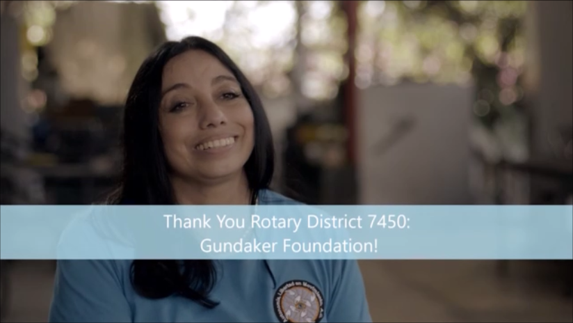 Mayra Thanks Rotary