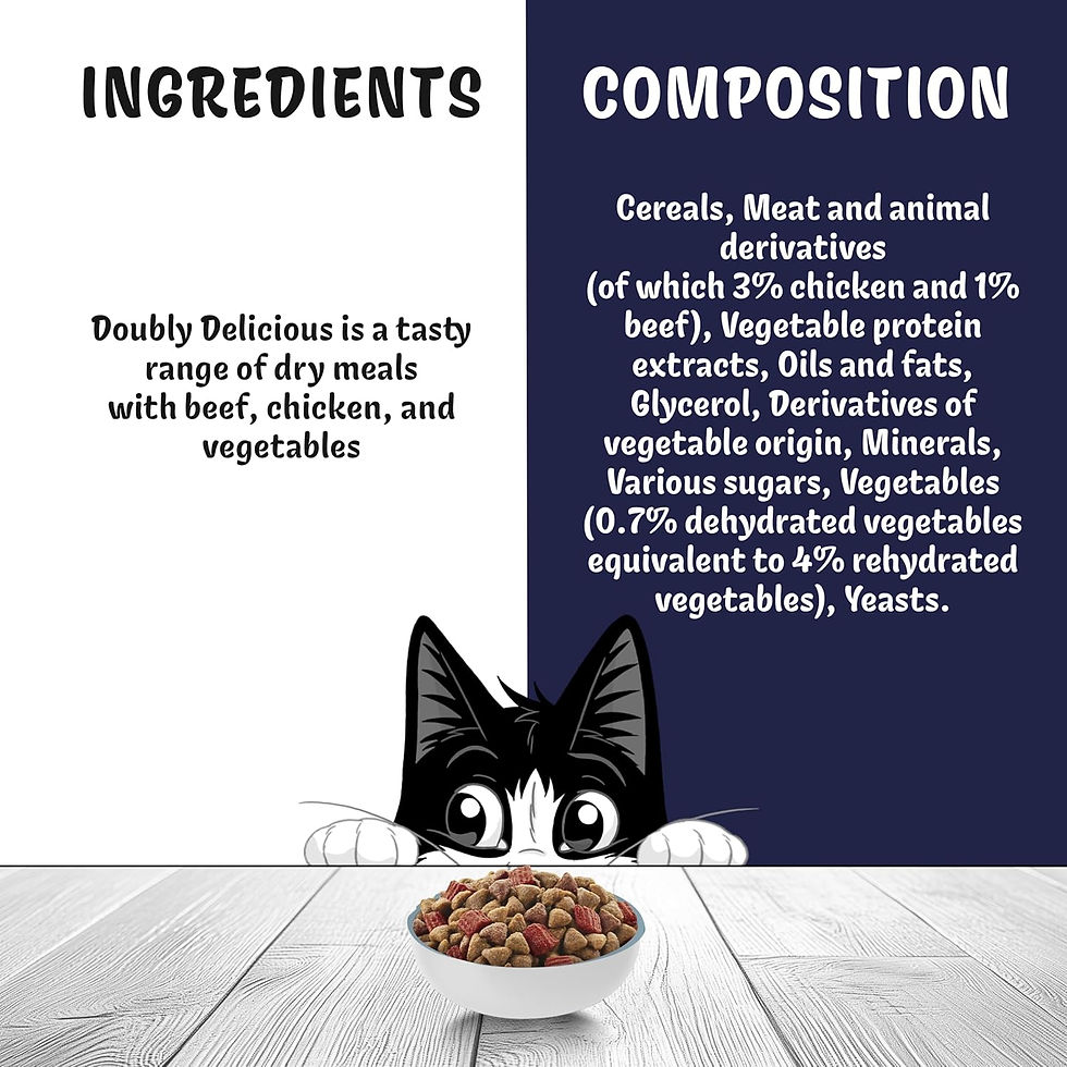 Thumbnail: FELIX Doubly Delicious Beef, Chicken & Vegetables Dry Cat Food 750g (Pack of 4)