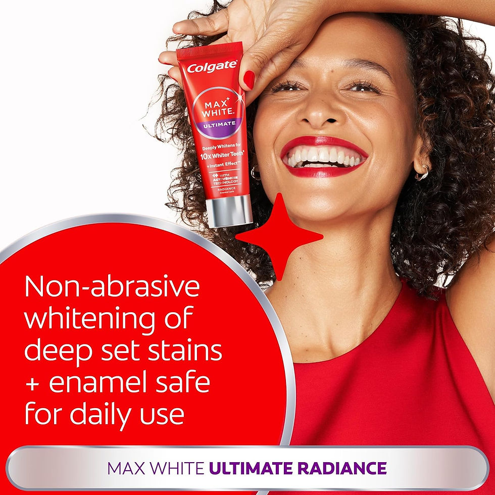 Thumbnail: Colgate Max White Ultimate Radiance Whitening Toothpaste 75ml - 10X Whiter Teeth