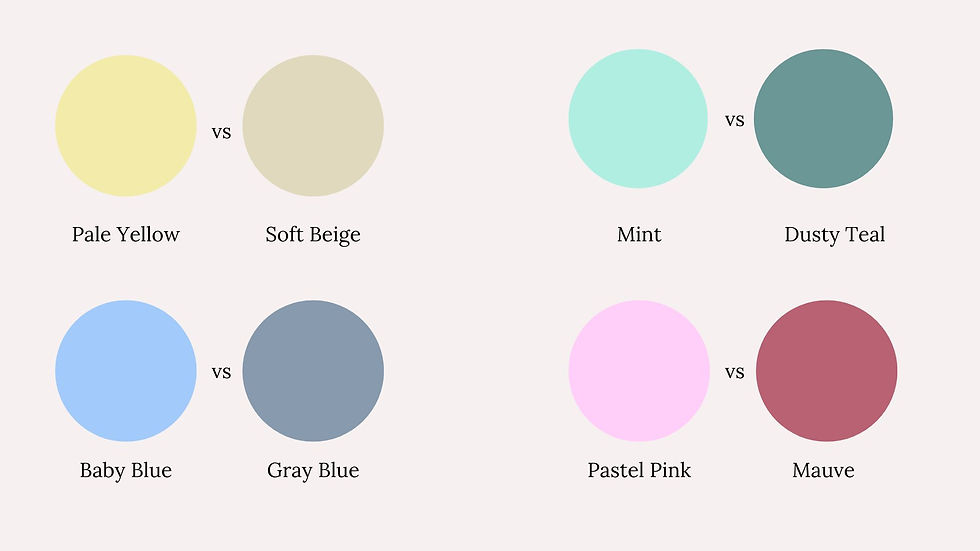 Light Summer vs Soft Summer