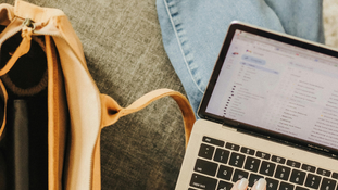 Homeschool mom creating healthy screen time routines for kids at home