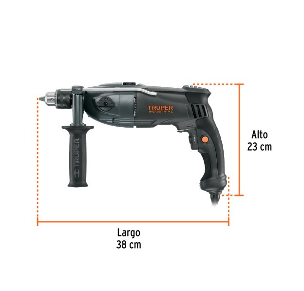 Miniatura: Rotomartillo / Destornillador 1/2" 1200W Truper Industrial