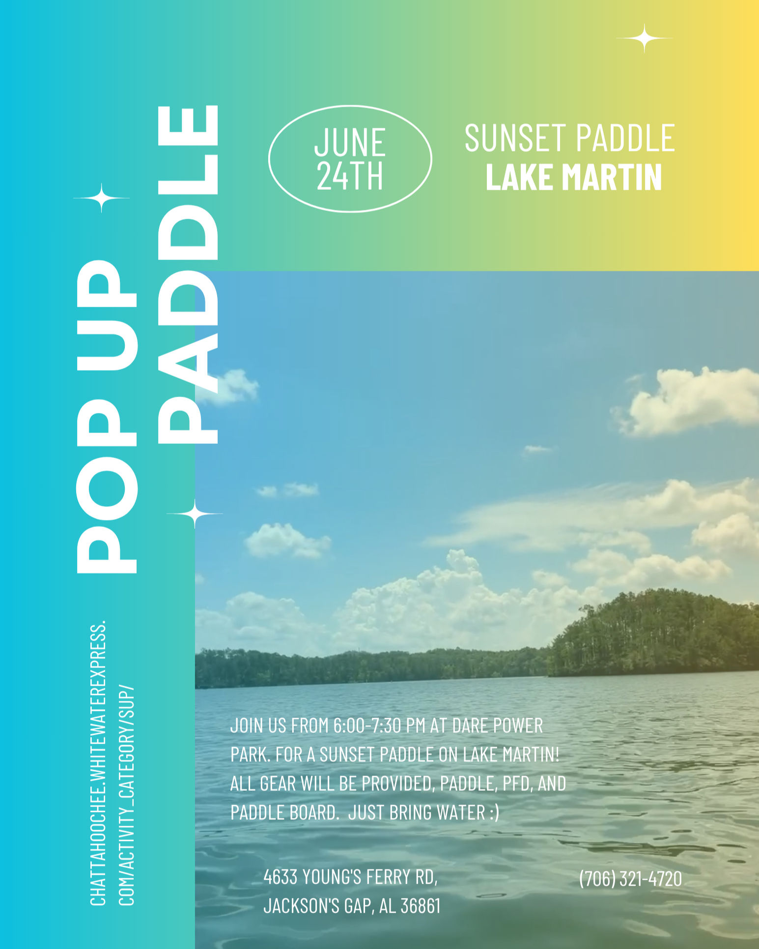 Pop Up Paddle