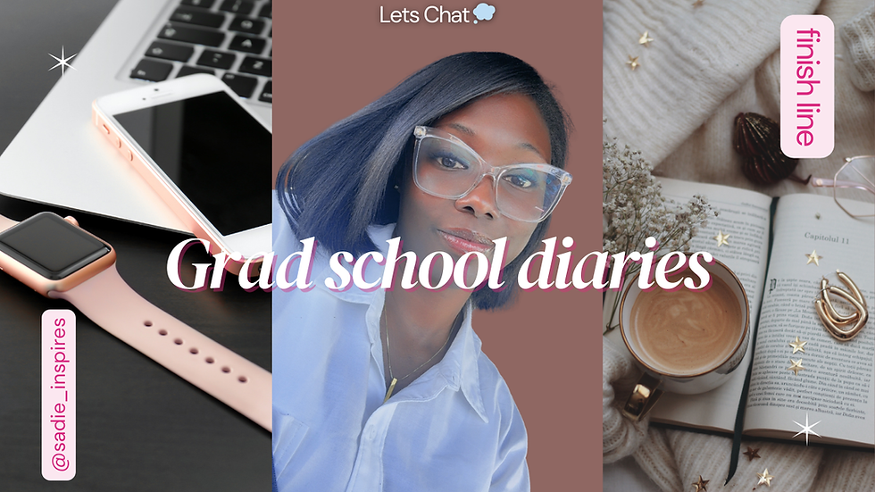 Grad School Diaries Pt. 2