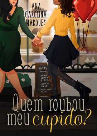 Capa do livro "Quem roubou meu cupido?", por Ana Carolina Marquês
