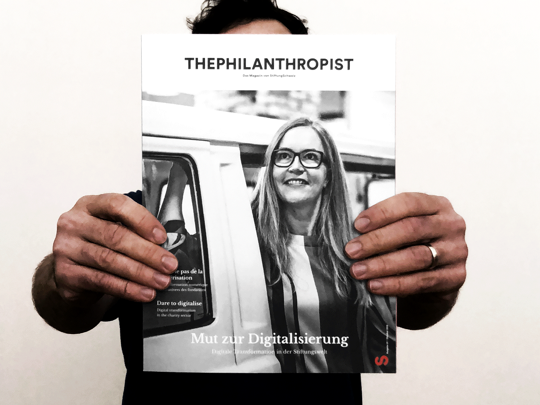 THE PHILANTHROPIST 01 / 2019 – Magazin von StiftungSchweiz