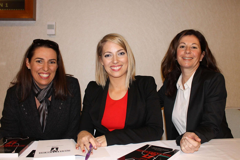 Charlie Caruso with the CRc team