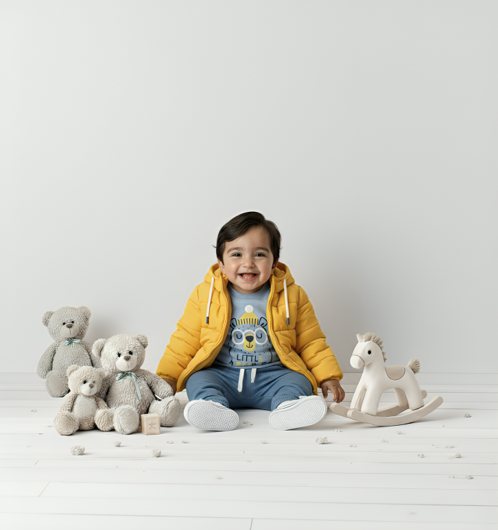 الصورة المصغرة: جاكيت + تي شيرت بأكمام طويلة + بنطلون