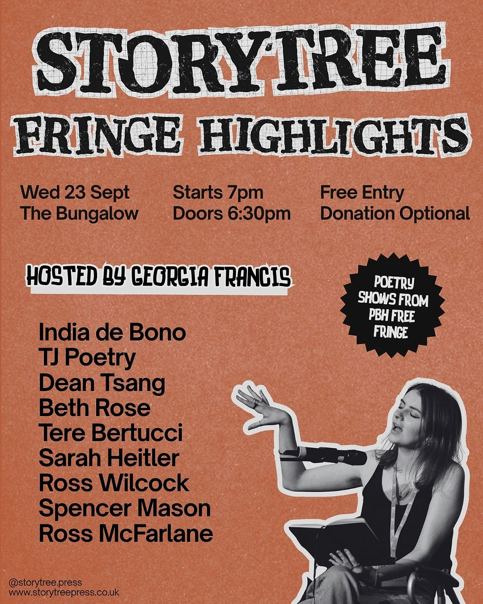 StoryTree Fringe Highlights | Poetry Show
