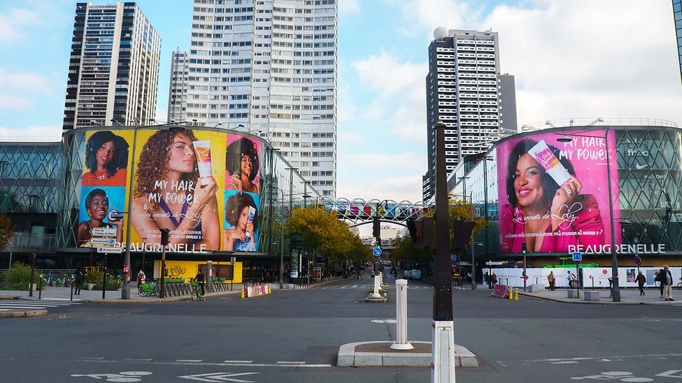 Campagne de communication sur Paris.