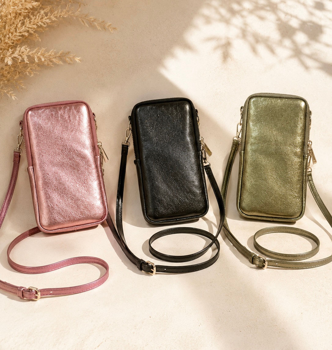 Pochette téléphone cuir 🇮🇹