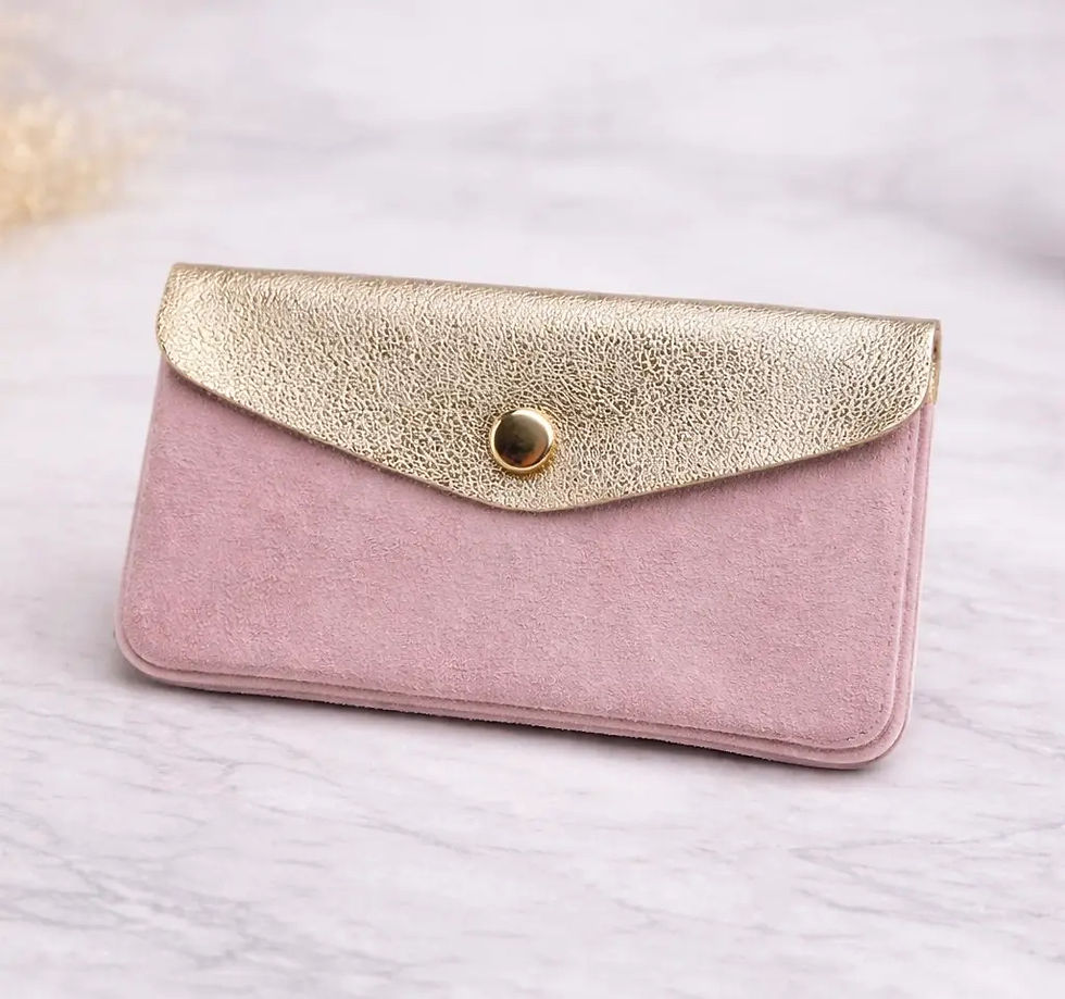 Miniature : Portefeuille coloré & doré 