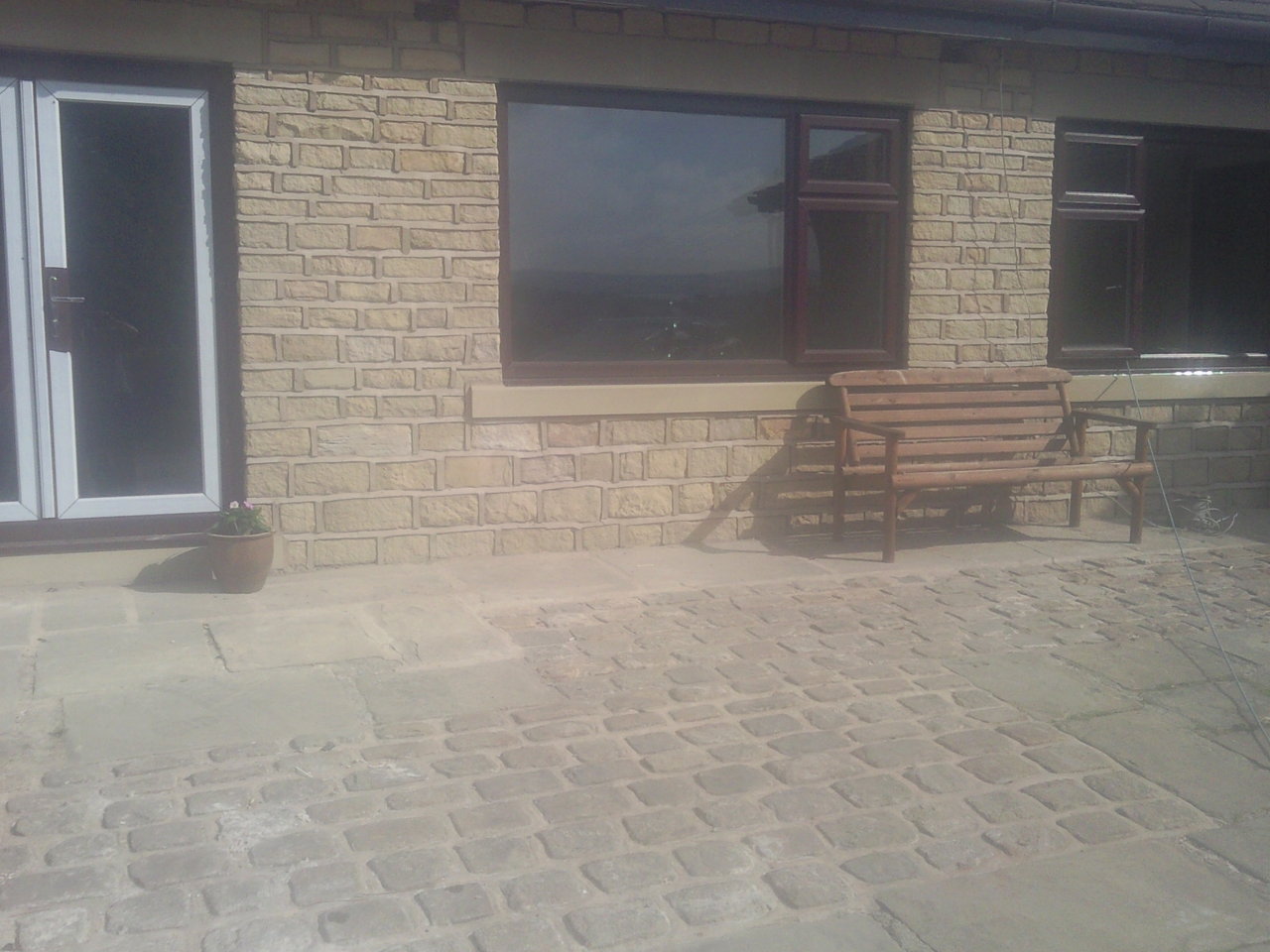 Before, during and after repointing