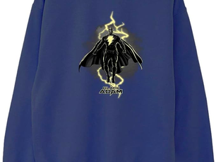 DC Comics Black Adam Hovering Bolt Sweatshirt