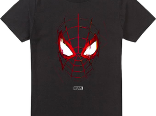 Marvel Spiderman Miles Morales Glitched T-Shirt 