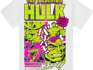 Marvel Hulk Manga T-Shirt