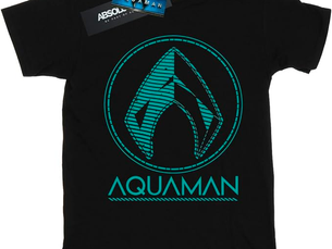 DC Comics Aquaman Aqua Logo T-Shirt