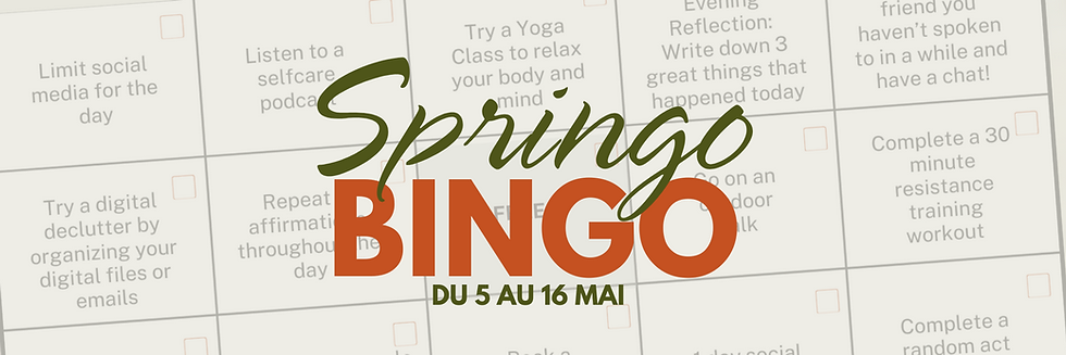 Springo Bingo 