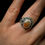 Miniatura: Anillo plata 925 con opalo