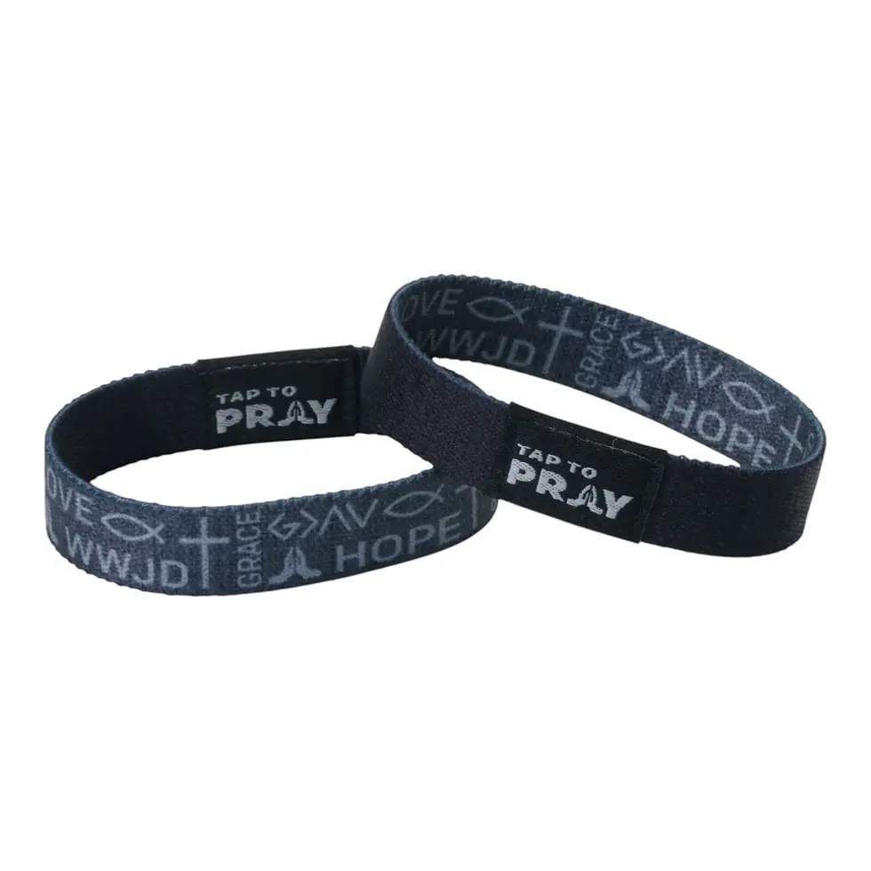 Thumbnail: Tap To Pray Reversible Wristband
