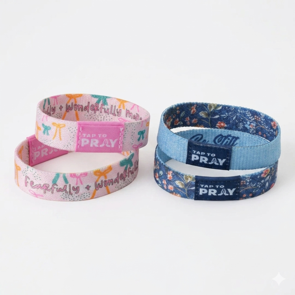 Tap To Pray Reversible Wristband