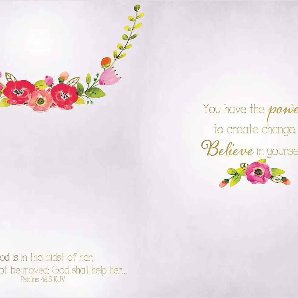 Thumbnail: She Had Faith Empowerment Greeting Card