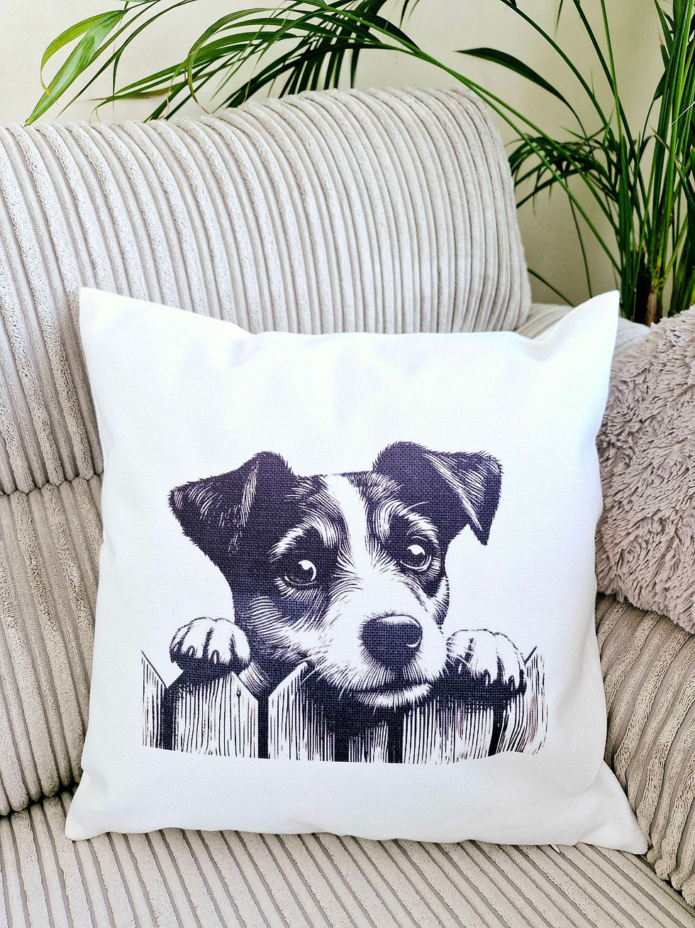 JACK RUSSELL CUSHION
