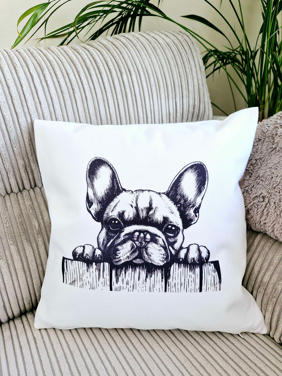 FRENCH BULLDOG CUSHION