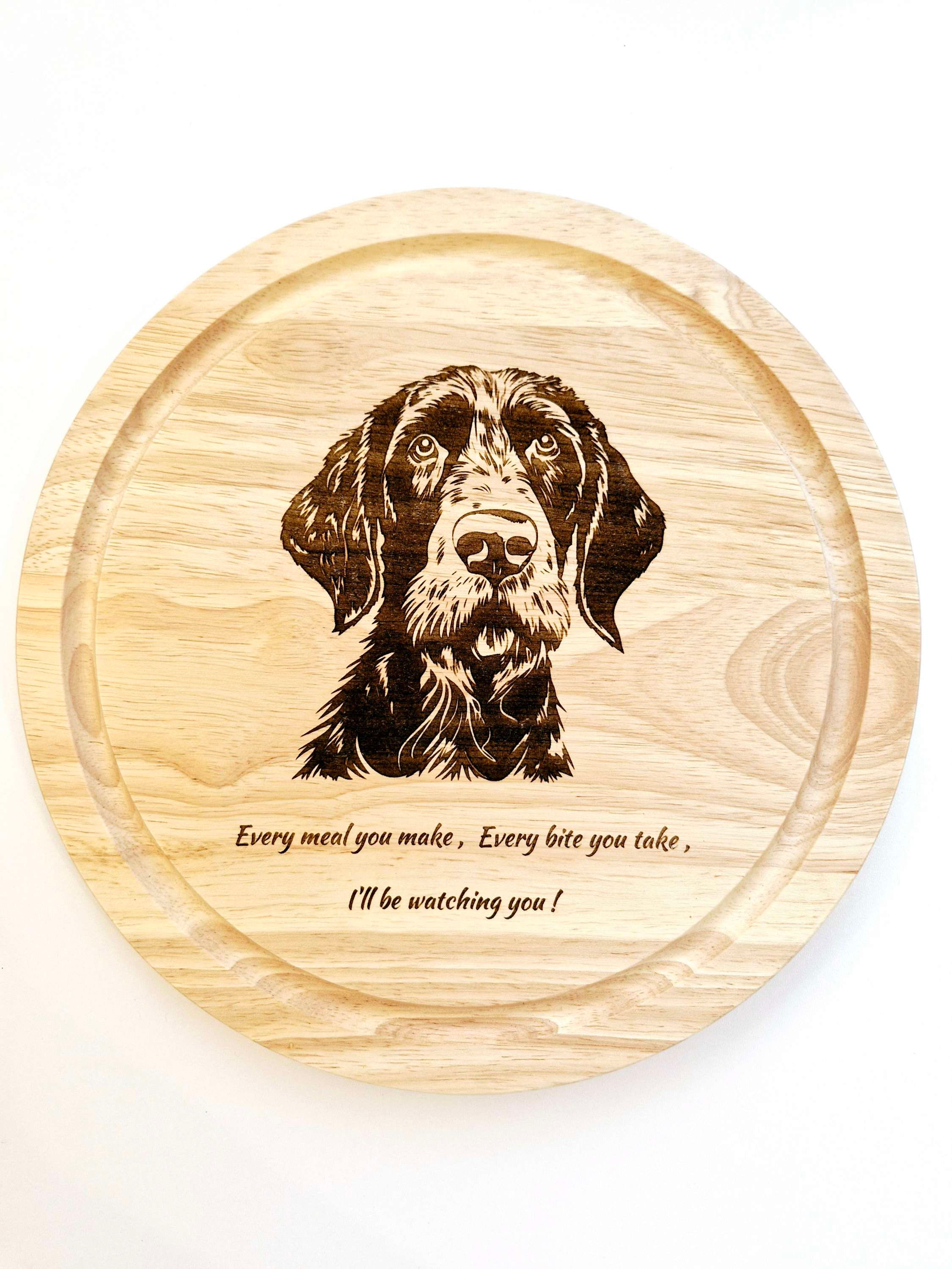 Wire Haired Pointer wooden board