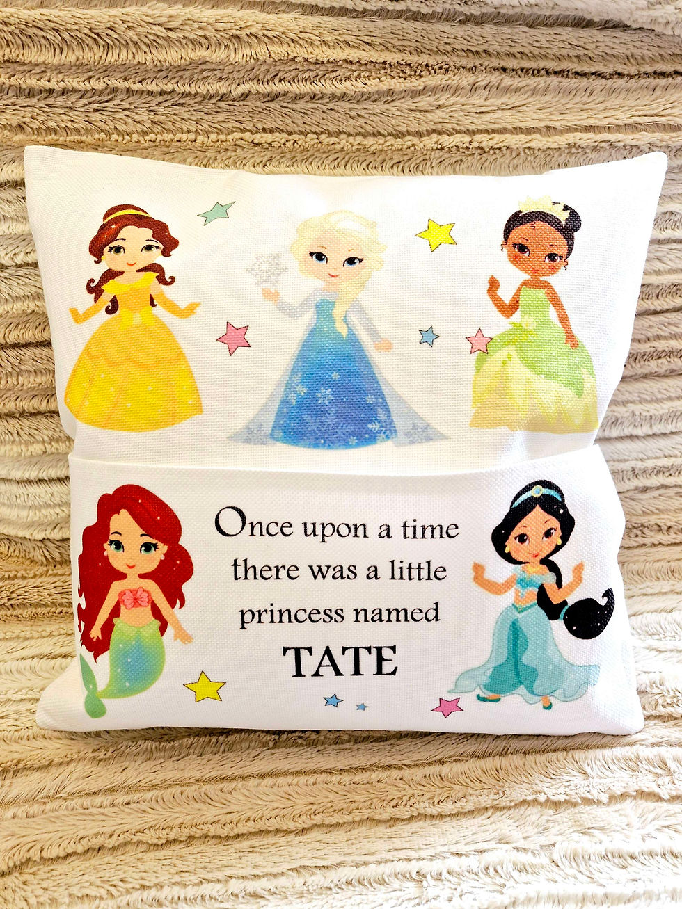 Thumbnail: Princess cushion, book and doll gift set