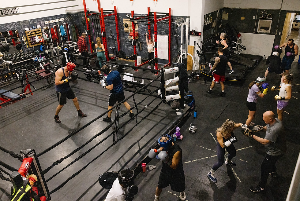 Boxing Gym Class in Calgary