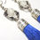 Thumbnail: POMPA Blue/White Earrings