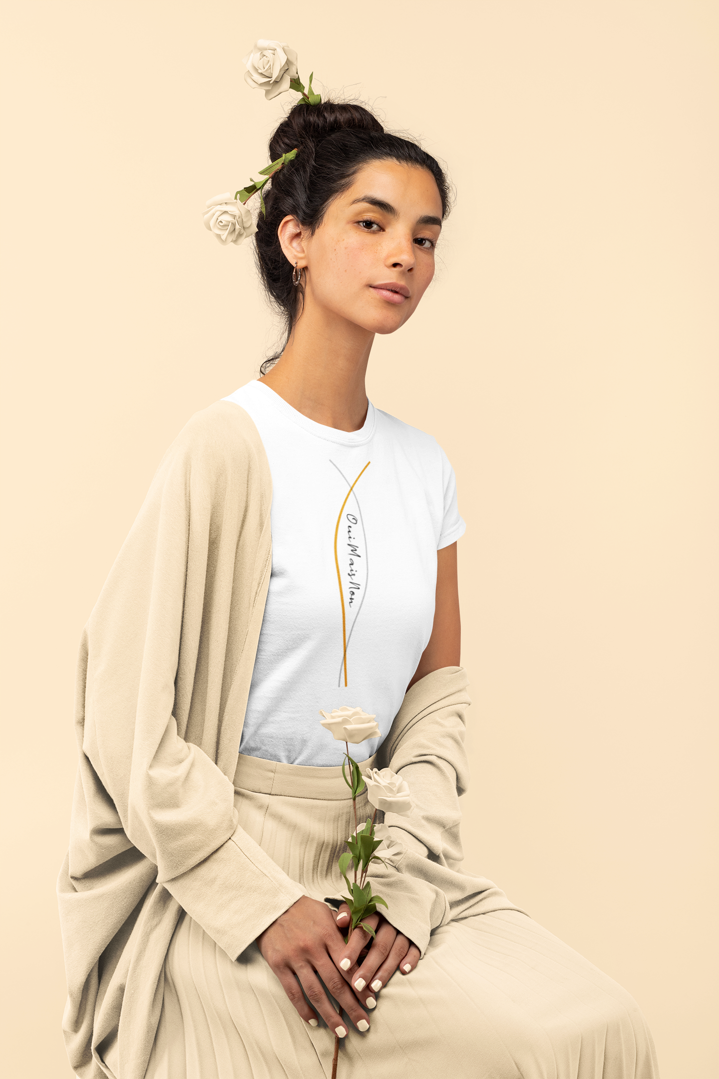 Personalised T-shirt: Oui Mais Non