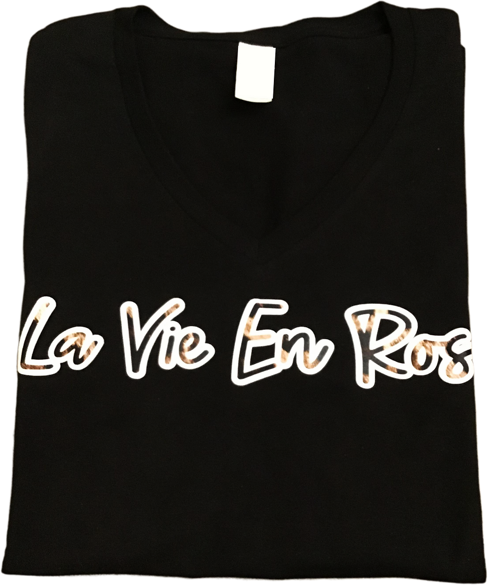 Thumbnail: La Vie en Rose Fitted T-shirt