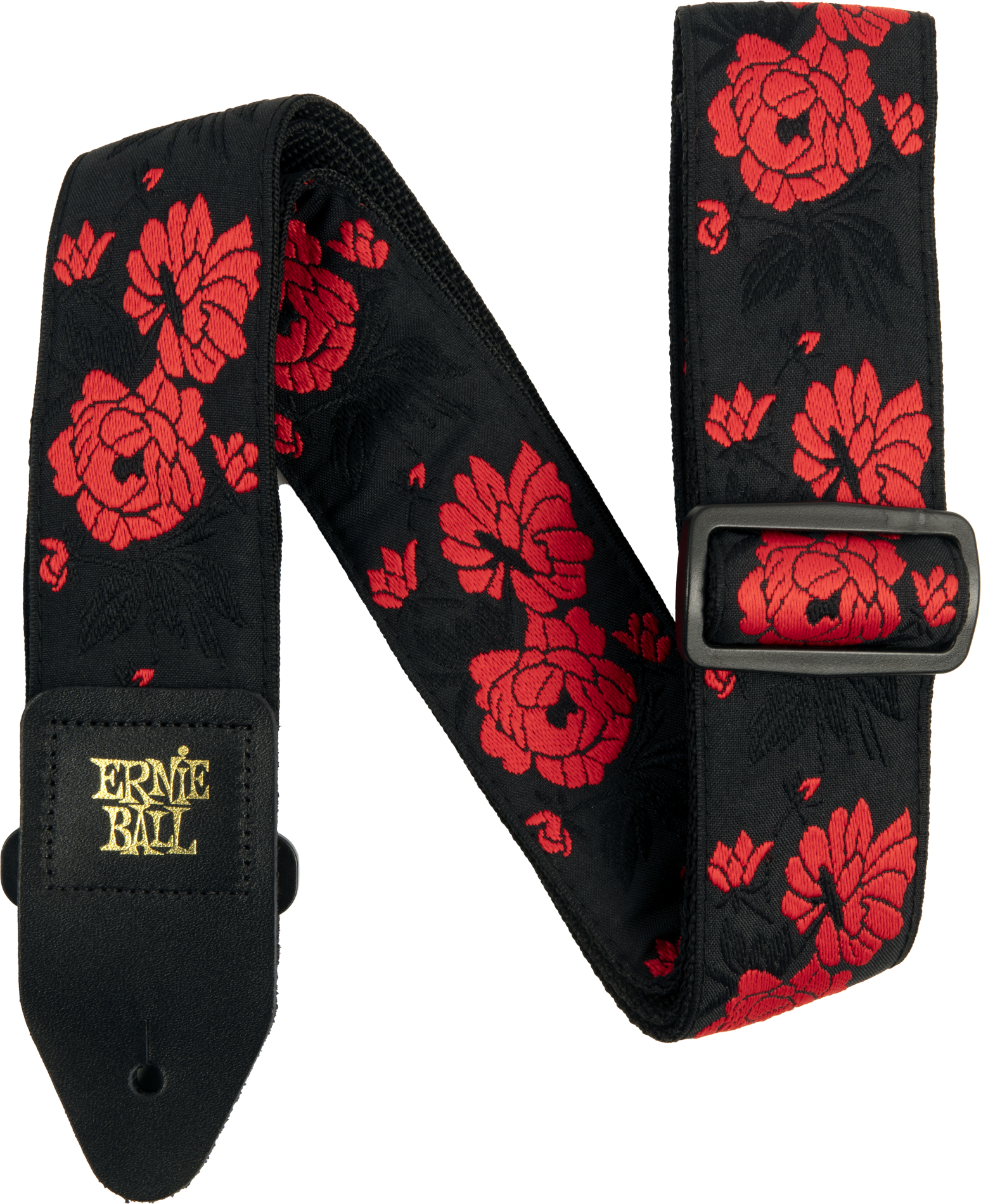 Jacquard Guitar Straps -Tango Rose