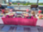 50 shades of pink buffet