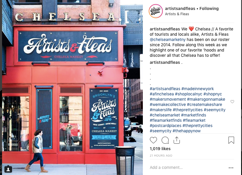 Follow This account on Insta @ArtistsAndFleas