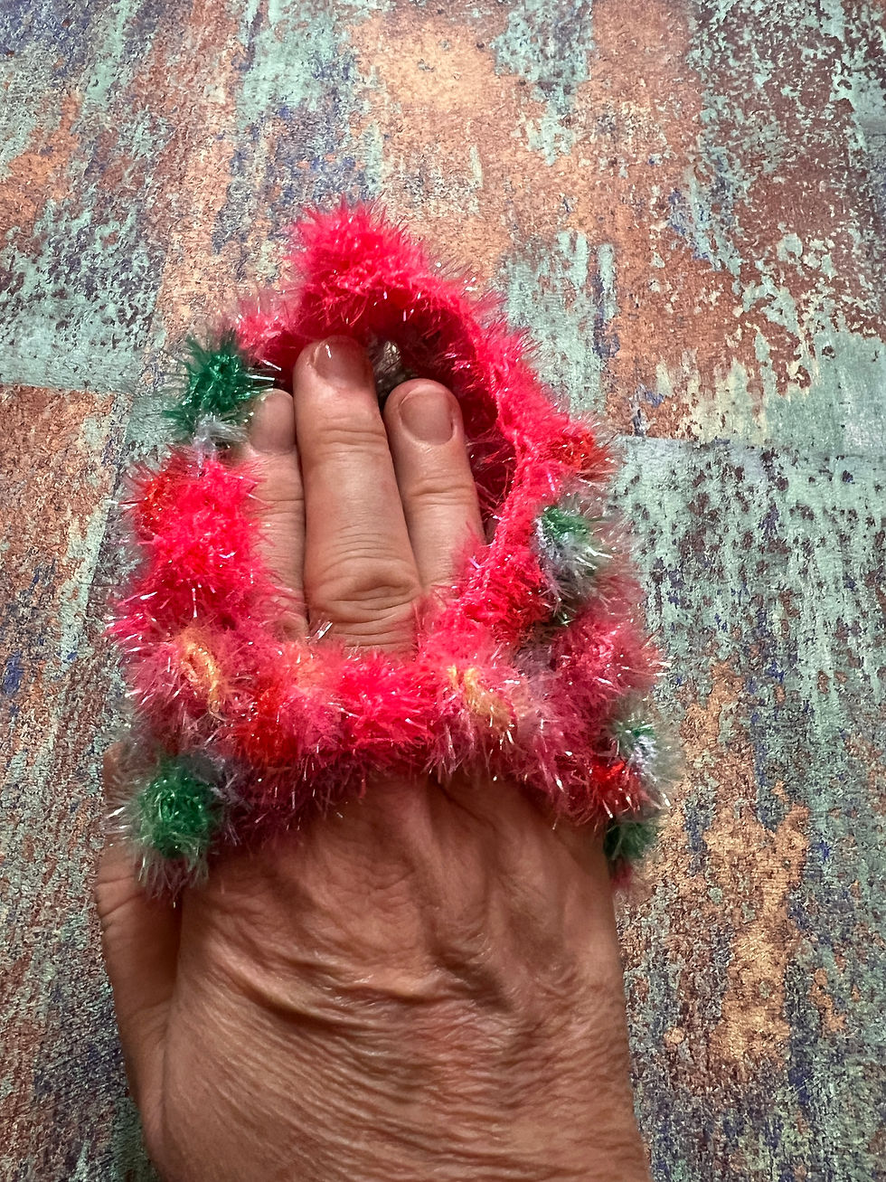 Miniaturbild: Peeling Rosa Grüne Noppen