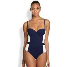 Tory Burch Lipsi Underwire swimsuit www.netaporter.com