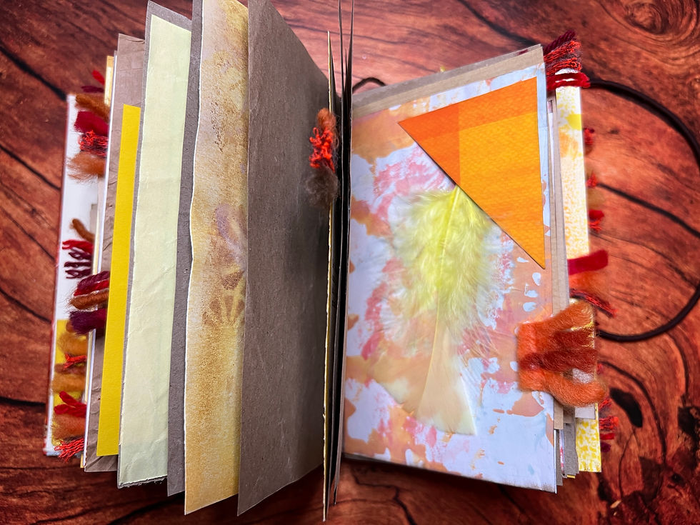 Miniaturbild: Tagebuch Tulpe in Gelb und Orange