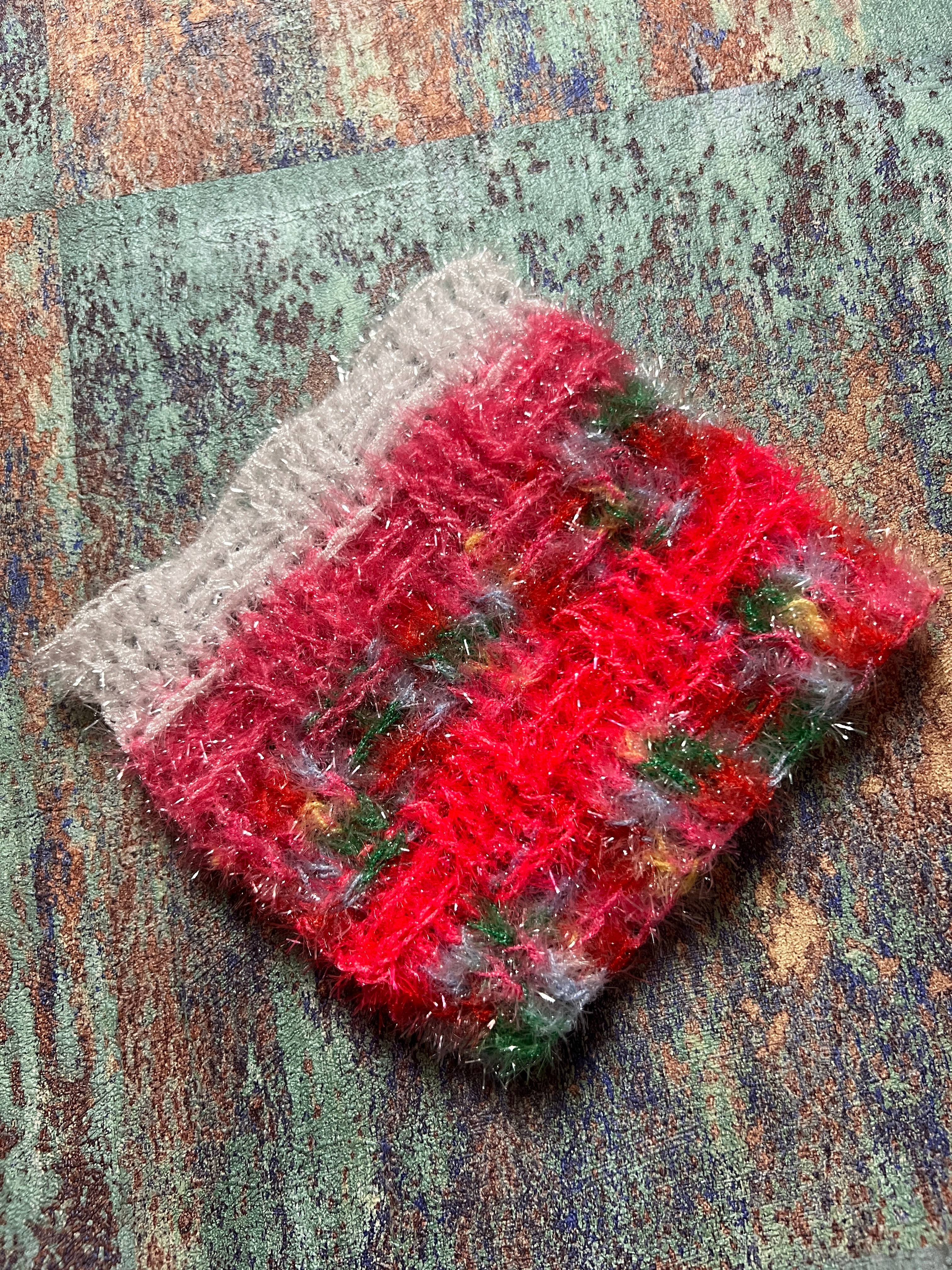 Peeling Pinkes Waffelmuster