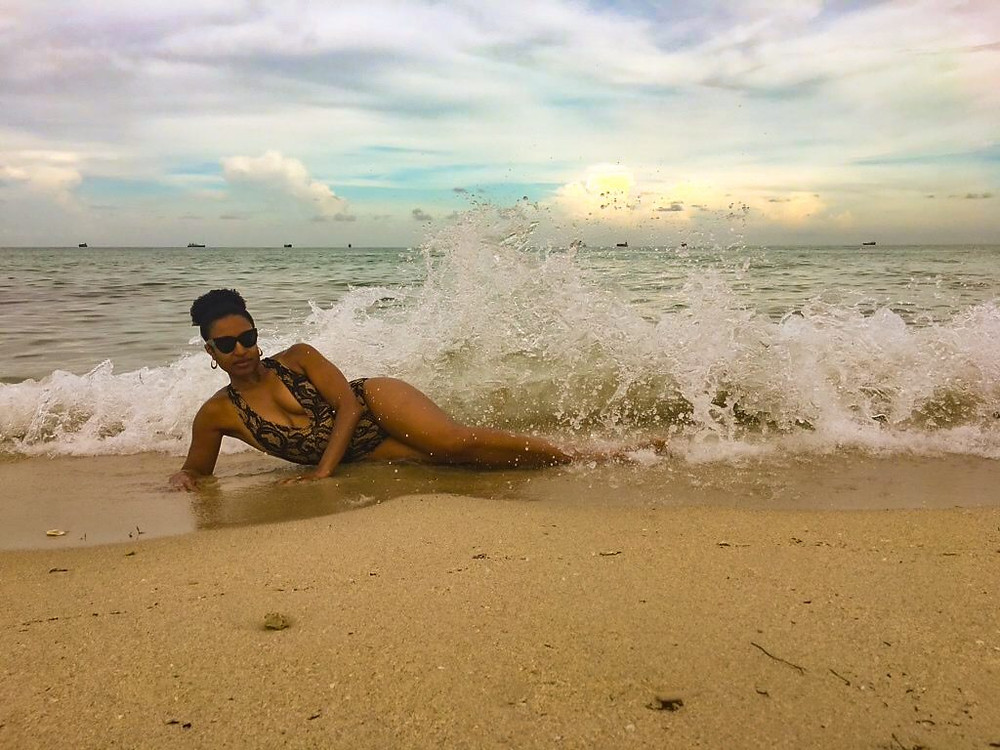 Lounging on Miami Beach