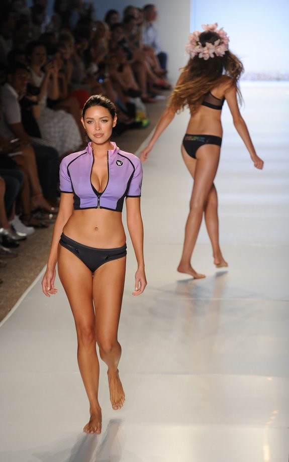 Rashgaurd by Wildfox MBFW Runway