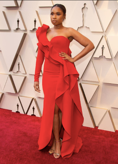 Jennifer Hudson In Ellie Saab from the designers Spring 2019 runway.